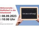 Aktionsmeile - Staffellauf in die Arbeitswelt