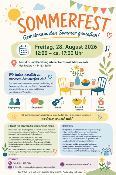 Flyer Sommerfest