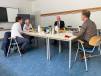 Treffen mit Tim Richter, dem Bezirksstadtrat für Bürgerdienste und Soziales in Berlin Steglitz-Zehlendorf