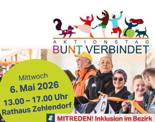 Aktionstag BUNT VERBINDET - 6. Mai 2026